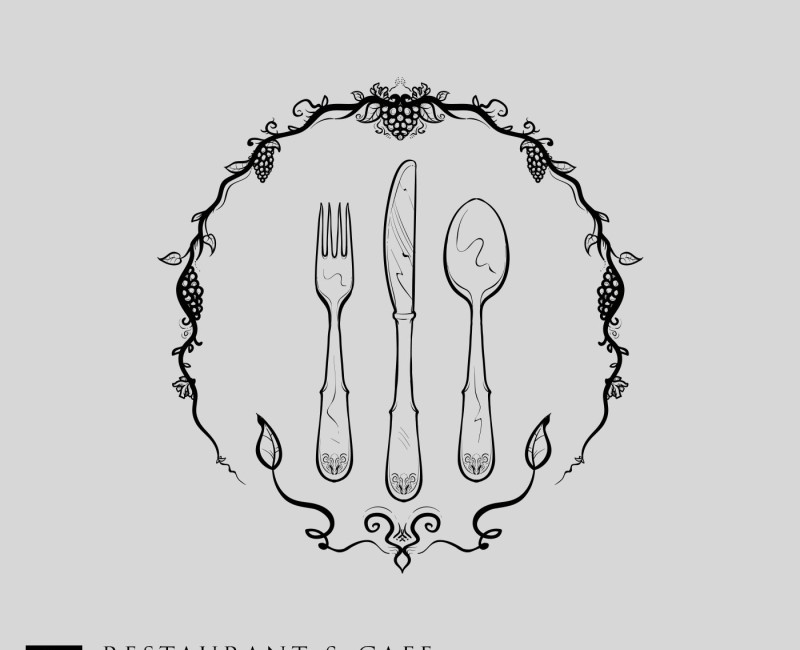 Cutlery restaurant Cafe Vector